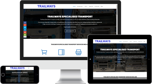 FUEL GROUP WEBSITE DESIGN - RESPONSIVE WEBSITES - TRAILWAYS