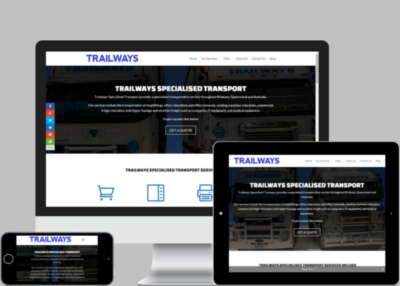 Trailways Website Design Project